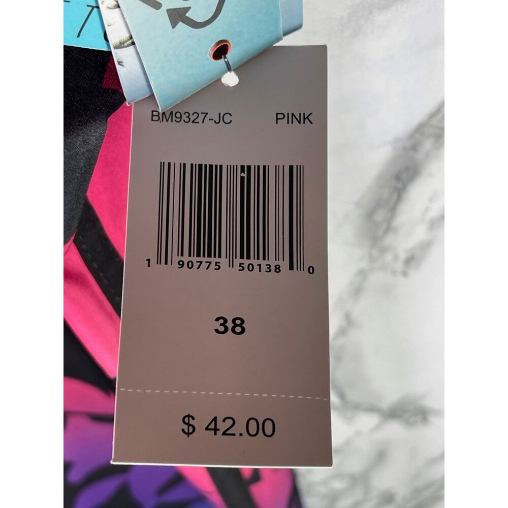 Burnside Mens Pink Gradient Board Shorts Size 38 - Picture 5 of 10
